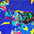 PC016, "MARIPOSA 2", 2003, 100 * 100 cm