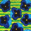 PC019, "FLOWER PATTERN", 2003, 2 á 60*60 cm