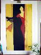 "Frau in der Tür", Öl auf Leinwand, 180*100cm, 2006